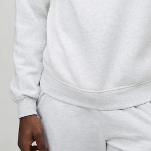 Sudadera de Manga Larga para Hombre con Diseño de Logotipo Personalizado, Ropa Casual de Color Sólido, para Compradores al por Mayor, Servicio OEM, Cuello Alto - Product Image 3