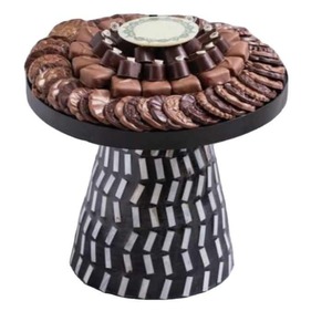 Soportes de pastel de Ramadán de alta calidad con incrustaciones de hueso personalizadas para decoración festiva Opciones multicolores a un precio asequible - Product Image 1