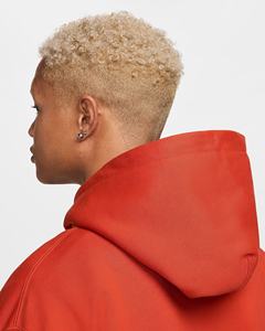 Pull en coton personnalisé en gros vierge Sweats à capuche surdimensionnés Pull en molleton imprimé décontracté à la mode avec logo brodé - Product Image 4