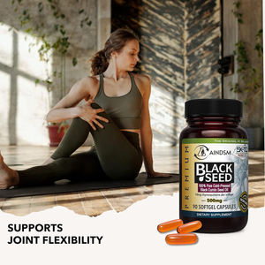 Organic Black Seed Oil Immune Support Softgel Capsules Thymoquinone Hair Growth Antioxidant Black Seed Oil Softgel Capsule - Product Image 6