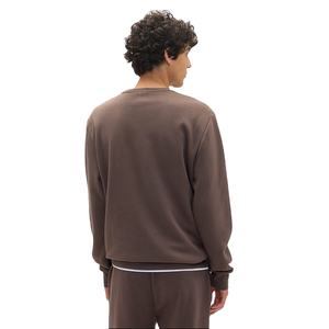 Mens <b>Crewneck</b> Sweatshirt Cotton Blend Soft Warm Pullover OEM ODM Manufacturer Custom Print Logo Streetwear Wholesale Apprale - Product Image 3