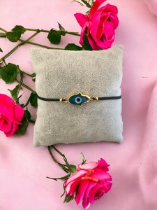 DAFNI BIG PAZAR Bohemian <b>Beaded</b> <b>Bracelet</b> with Natural Stone and Precious Metal Alloy Micro Insert 0.08g Unisex Gift - Product Image 5