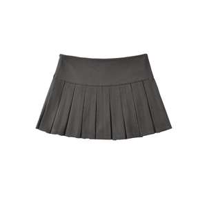 Factory Fall Boutique XS <b>Women</b> Ladies Girls Pleated <b>Womens</b> <b>Skirts</b> With Shorts - Product Image 3