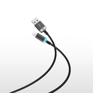 Cable Micro-USB de 1M de carga rápida 3A de alta calidad, cargador de iPhone NEGRO, cargador de teléfono de cobre puro para transferencia de datos - Product Image 3