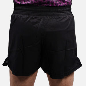 Nouveauté 2025 Shorts décontractés pour hommes avec logo imprimé personnalisé 220gsm Respirant Séchage rapide Anti-froissement Taille haute Cordon de serrage - Product Image 4