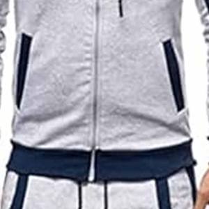 Survêtement sur mesure unisexe imprimé avec bande latérale coupe-vent imperméable ensembles de jogging pour hommes téléchargés par Dress Sports - Product Image 3