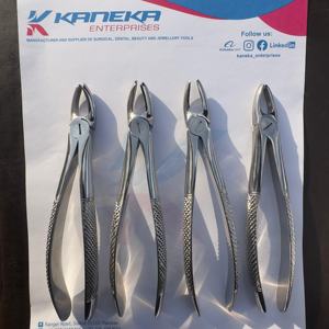 Instrumentos dentales eléctricos avanzados de acero inoxidable autoclavables 07 Fórceps de extracción de dientes Premolares superiores Patrón inglés - Product Image 2