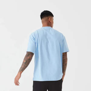 Nouvelle collection T-shirt pour homme en coton 100% de haute qualité, design délavé, logo personnalisé sur le devant, meilleur prix, taille adulte AAFZA - Product Image 4