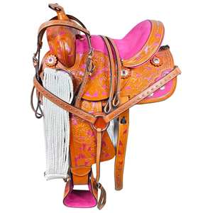 Affordable Wholesale Barrel Racing <b>Saddles</b> Premium Genuine Leather Handmade Western Horse <b>Saddles</b> Bulk Factory Rodeo Tack Supply - Product Image 1