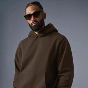 Sudadera con capucha para hombre, Jersey clásico ajustado de lana de algodón, ropa de calle elegante, cómodo, cálido, gimnasio, entrenamiento diario, Sudadera con capucha - Product Image 4