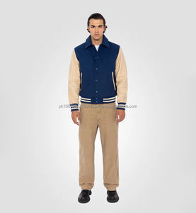OEM Breathable <b>Men's</b> Varsity Jacket with <b>Fancy</b> Embroidery and Custom Trendy Varsity Jackets <b>For</b> <b>Men's</b> - Product Image 1