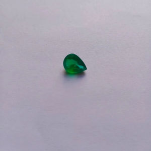 Certificado 7x5Mm 3 Cts Piedra Esmeralda sintética Corte Esmeralda hidrotermal Piedra preciosa Esmeralda colombiana cultivada en laboratorio - Product Image 2