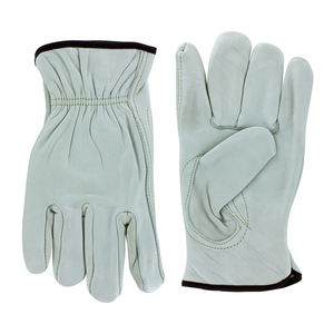 Guantes de trabajo de conductor de alta calidad Guantes de cuero de trabajo de seguridad de soldadura antideslizantes Guantes de trabajo de cuero más vendidos - Product Image 3