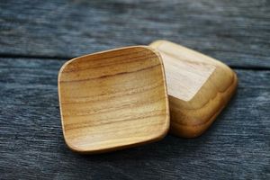 ชุดจานไม้หรูหราและถาดไม้ไผ่สำหรับเสิร์ฟอาหารและขนมระหว่างงานเฉลิมฉลองอย่างสมบูรณ์แบบจากอินเดีย - Product Image 6