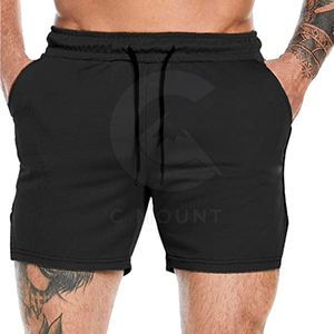 New Arrival Casual Style Gym <b>Shorts</b> Quick Dry & Solid Design with Custom Logo 100% Polyester Elastic <b>Waist</b> Closure <b>Low</b> Price - Product Image 3