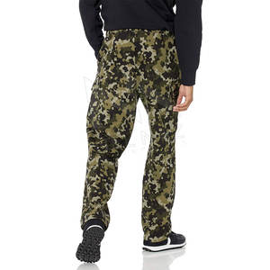 Nuevos pantalones cargo de lana informales para hombre, pantalones de chándal transpirables con cordón, ropa de seguridad - Product Image 3
