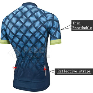 Manufacturer Wholesale Custom <b>Men's</b> <b>Cycling</b> Jersey <b>Shorts</b> Uniform Set High Quality 100% Polyester Quick Dry Breathable - Product Image 5