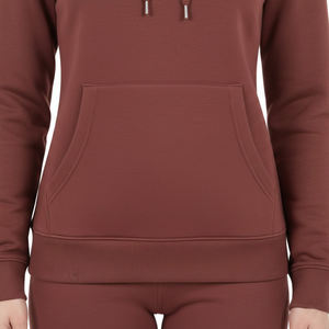 New Design Deep Amber Hoodie Thick 100% Cotton Fleece Pullover Luxury Streetwear Slim Fit Heavyweight Sweatshirt Sweatsuit hoodi - Product Image 5