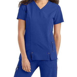 Uniforme d'infirmière en rayonne Styles unisexe gommes d'allaitement personnalisées avec poches nouveau Style uniforme d'infirmière médical unisexe - Product Image 1