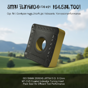 ISO SNMM 250924E-ORT9415 D. 9.12mm MT-CVD Inserto de Torneado Indexable Recubierto, Paquete de 10 para un Rendimiento Eficiente de la Herramienta - Product Image 3