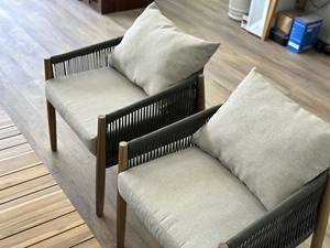 Juego de sofá convertible minimalista de madera maciza con cojines suaves para hoteles, apartamentos y salas de estar - Product Image 4