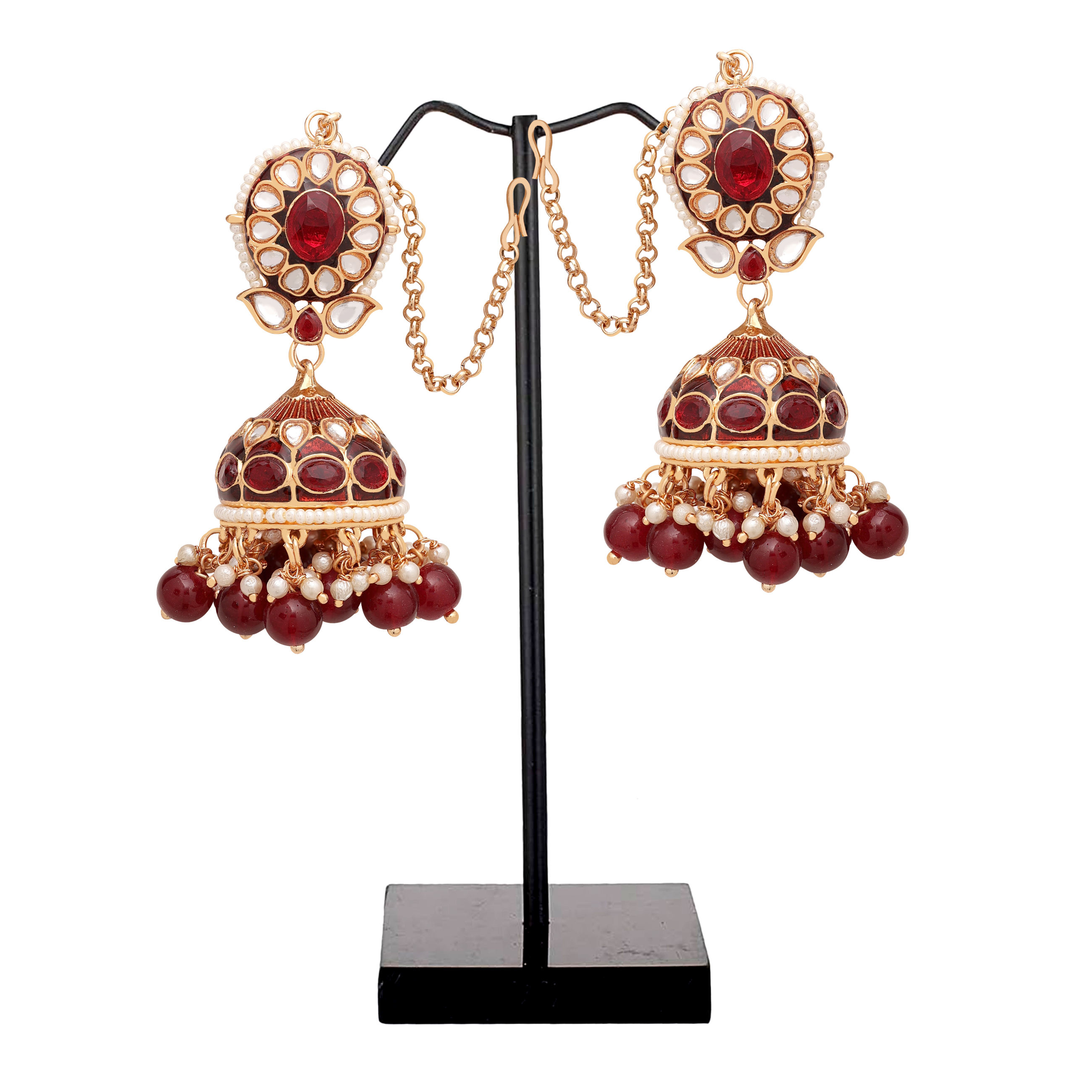 สีน้ำตาลแดง