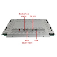 Nuevo Monitor Táctil Infrarrojo de Marco Abierto Plateado de 22 Pulgadas Pot O Gold con Interfaz USB/DVI/Seriel para Máquinas de Juego