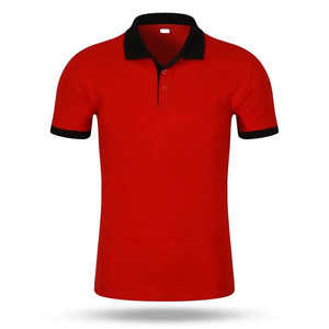 Golf 100% coton pour hommes personnalisés pour Polo T-Shirt motif solide avec impression graphique du logo - Product Image 5