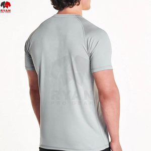 ใหม่เสื้อยืดวิ่งออกกำลังกายผู้ชายเสื้อยืดลำลองแห้งเร็ว - Product Image 4