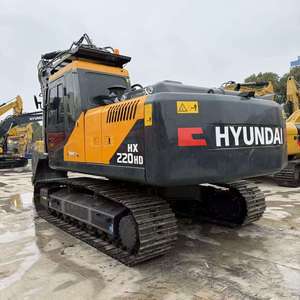 Excavadora Hyundai HX220HD Usada de 22 Toneladas, Equipo de Construcción con Motor y Bomba, Informe Incluido, Precio Bajo - Product Image 3
