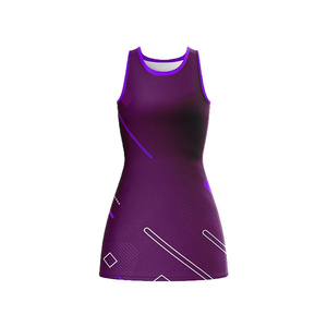 Women's Netball Skirt Uniform for Quick Dry Sleeveless <b>Vest</b> Custom Sublimation Printing Uniforms Jerseys - Product Image 1