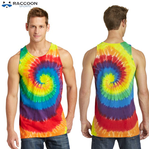 Camiseta sin mangas personalizada para hombre, producto prémium, transpirable, con estilo, nueva llegada, sublimación, deportes de mapache - Product Image 6