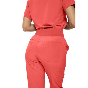 Factory Custom Athletic Nursing <b>Scrubs</b> Uniforms Sets Joggers Cotton Knitted Medical Hospital Needle Detection MADE BY BS 2026 - Product Image 4