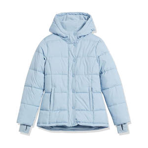 2025 invierno nueva chaqueta acolchada de alta calidad para mujer al por mayor OEM personalizado mujer chaqueta acolchada con capucha para la venta - Product Image 5