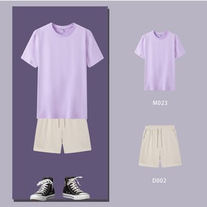 Matériel chaud 955 coton Spandex T-shirt été Essentials 180gsm solide t-shirts impression personnalisée - Product Image 2