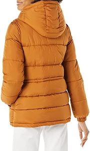 Chaqueta acolchada de invierno acolchada de cuero vegano de alta calidad para mujer, lona corta con capucha, nuevo estilo ligero, punto de burbuja, venta al por mayor, bajo - Product Image 2