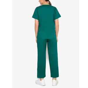 Juegos de fregado de enfermería con logotipo personalizado para mujer, uniformes quirúrgicos elegantes y vestido de enfermera, colección al por mayor - Product Image 5