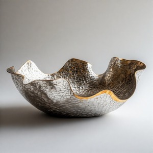 Crown Gleam Luxe Serving BowlAluminium Serving Bowl Decoración Fechas Chocolate Frutos secos Cuencos para mejorar el comedor - Product Image 1