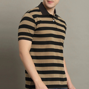 เสื้อยืดผู้ชายผ้าแคนวาสเนื้อดี ดีไซน์หล่อเท่  ปรับแต่งขนาดได้ น้ำหนักเบา ระบายอากาศดี บริการ OEM คุณภาพสูง บรรจุภัณฑ์แบบกำหนดเอง - Product Image 5