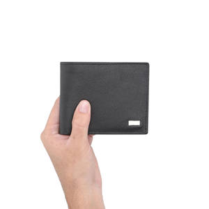 Carteras con logotipo personalizado OEM multifuncional plegable de cuero genuino de lujo para hombres de alta calidad RFID bloqueo tarjetero al por mayor - Product Image 3