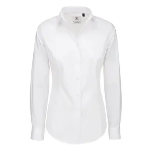 Polo personnalisé noir pour femme LSL – Article promotionnel - Product Image 3