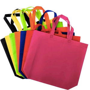 ถุงผ้านอนวูฟเวนสำหรับซื้อของชำแบบไม่ทอพร้อมโลโก้อัดด้วยความร้อนใช้ซ้ำได้ - Product Image 4