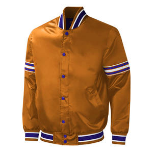 Chaqueta de bombardero de alta calidad de servicio OEM de lujo vendedora caliente hecha a medida para hombres chaqueta universitaria de retales - Product Image 5