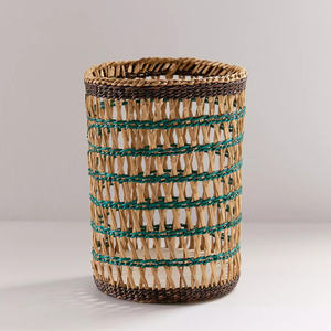 Cesta para cubiertos de pasto marino, precio más económico, organizador de utensilios de pasto marino, decoración navideña para mesa - Product Image 5