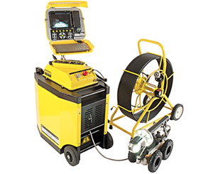 Système de caméra robotique portable P350 Flexitrax pour inspection de canalisations, avec vidéo HD pour égouts et drainages - Product Image 1