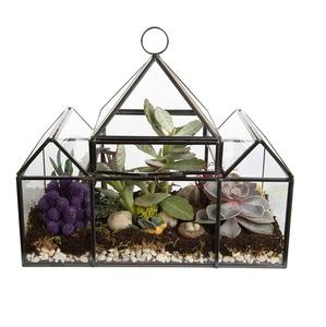 Decoración del hogar, jarrón de Terrario de cristal, mesa de cristal transparente, hecho a mano, Navidad, diseño moderno, terrario decorativo al por mayor. - Product Image 6