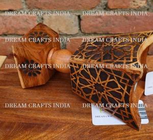 เตาเผาบัคฮูร์ไม้กระถินเทศขนาดใหญ่ งานฝีมือโบราณ ทนทาน 100% ธรรมชาติ ของขวัญทางศาสนาแบบดั้งเดิมสำหรับเดือนรอมฎอน - Product Image 5