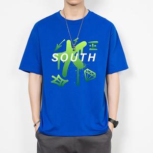 Printed Anti-Wrinkle Breathable Sequined Logo Appliques Polyester Cotton Blend Women's Casual T-Shirt Clothing Manufacturer - Product Image 5