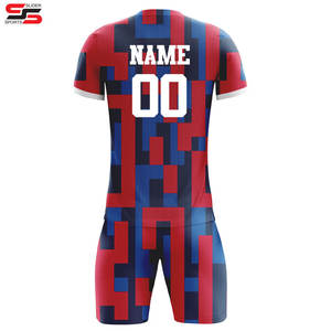 ชุดเสื้อฟุตบอลสำหรับทุกเพศชุดเสื้อเจอร์ซีย์สโมสรคุณภาพเยี่ยมชุดฟุตบอลผ้าโพลีเอสเตอร์ระบายอากาศได้ดีพิมพ์ซับลิเมชันตามสั่ง100% - Product Image 2