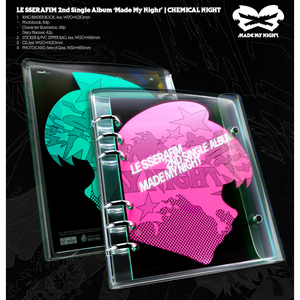 [SET] LE SSERAFIM - MADE MY NIGHT อัลบั้มซิงเกิล CHEMICAL NIGHT + 5 แผ่นซีดี ร้านค้าอย่างเป็นทางการของ KSENDY สำหรับสินค้าเคป๊อป - Product Image 3